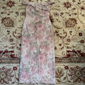 Off the Shoulder Floral Dress